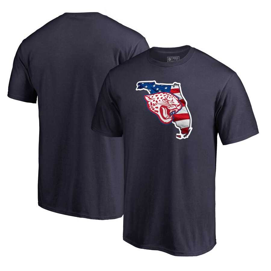 Jacksonville Jaguars NFL Pro Line by Fanatics Branded Banner State T-Shirt Navy,We sell and wholesale Jacksonville Jaguars NFL Pro Line by Fanatics Branded Banner State T-Shirt Navy on line form chian!